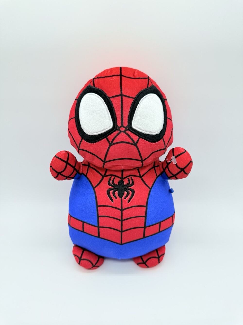 Squishmallows HugMees Spidey Amazing Friend Plush Stuffed Doll Blue Red 11"